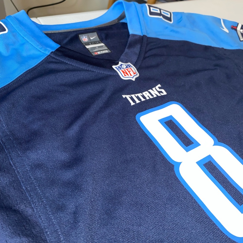 Women’s Tennessee Titans #8 Marcus Mariota NFL on Field Nike Jersey | Size XL - Picture 4 of 14